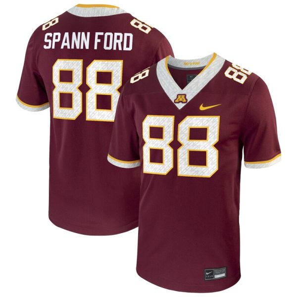 Brevyn Spann Ford Minnesota Golden Gophers Player Game Jersey - Maroon