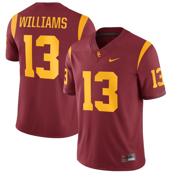 Caleb Williams USC Trojans Replica Game Jersey - Cardinal