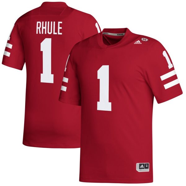 Matt Rhule Nebraska Huskers Replica Football Jersey - Scarlet