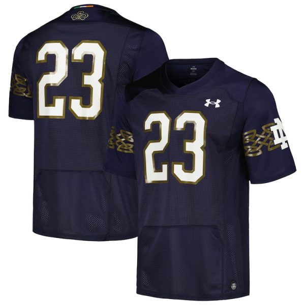 Notre Dame Fighting Irish 2023 Aer Lingus College Football Classic Replica Jersey - Navy