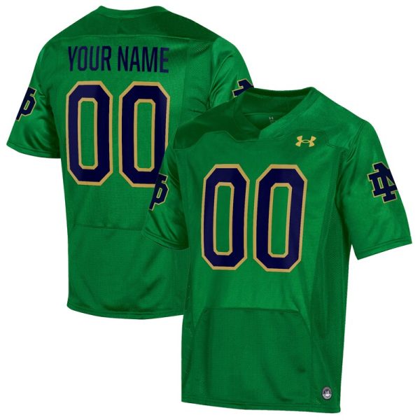 Notre Dame Fighting Irish Custom Jersey - Kelly Green