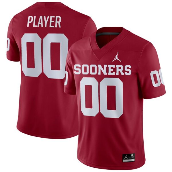 Oklahoma Sooners Pick-A-Player NIL Replica Football Jersey - Crimson