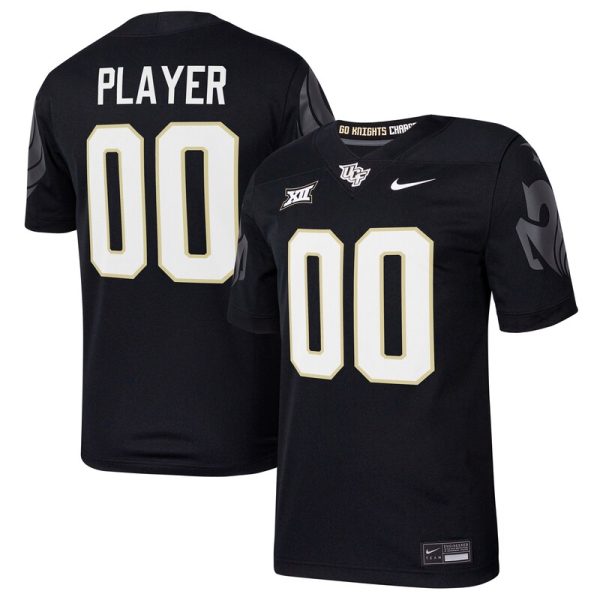 UCF Knights Pick-A-Player NIL Football Game Jersey - Black