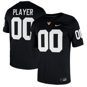 Vanderbilt Commodores NIL Pick-A-Player Game Jersey - Black