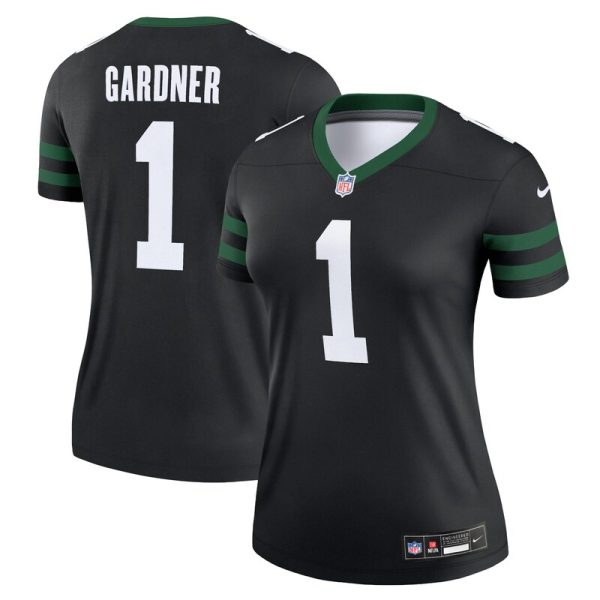 Ahmad Sauce Gardner New York Jets Women's Legend Jersey - Black
