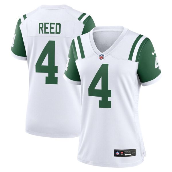 D.J. Reed New York Jets Women's Classic Alternate Player Game Jersey - White