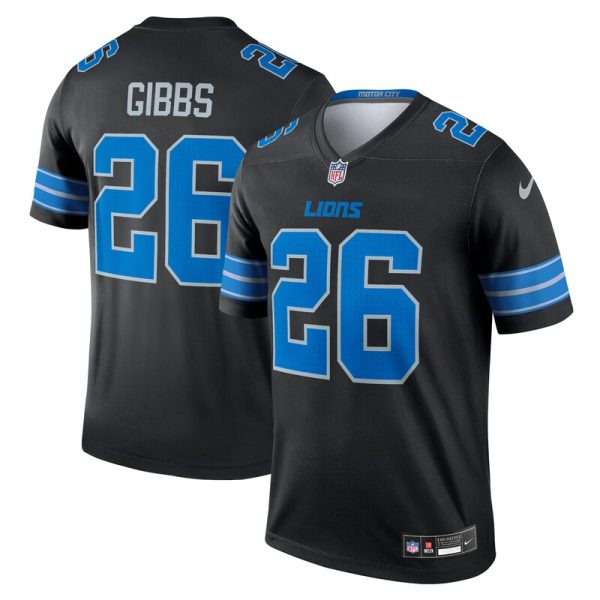 Jahmyr Gibbs Detroit Lions Legend Jersey - Black