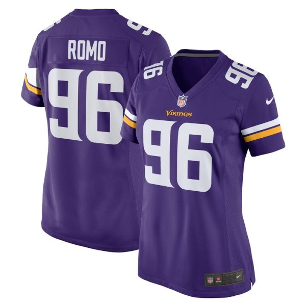 John Parker Romo Minnesota Vikings Women's Game Jersey - Purple