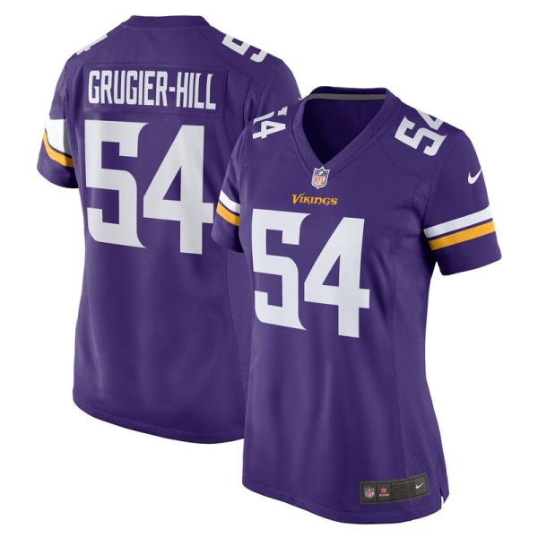 Kamu Grugier-Hill Minnesota Vikings Women's Game Jersey - Purple