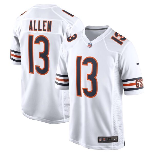 Keenan Allen Chicago Bears Game Jersey - White
