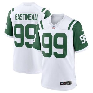 Mark Gastineau New York Jets Classic Alternate Retired Player Game Jersey - White