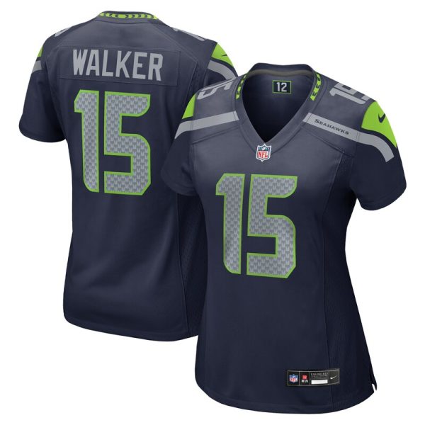 P.J. Walker Seattle Seahawks Women's Game Jersey - College Navy