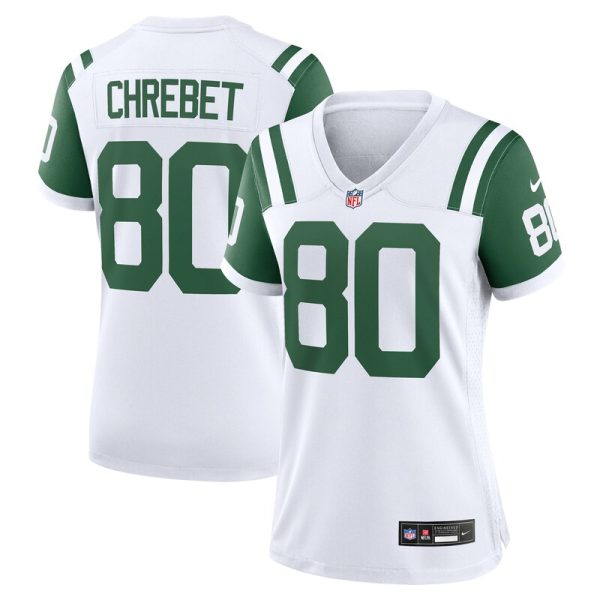 Wayne Chrebet New York Jets Women's Classic Alternate Retired Player Game Jersey - White