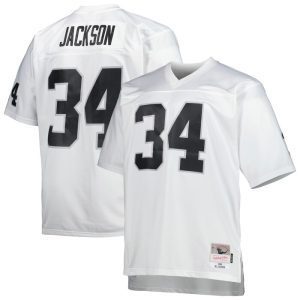 Bo Jackson Las Vegas Raiders Mitchell & Ness 1988 Retired Player Replica Jersey - White