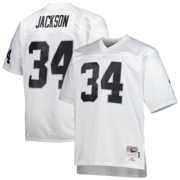 Bo Jackson Las Vegas Raiders Mitchell & Ness 1988 Retired Player Replica Jersey - White