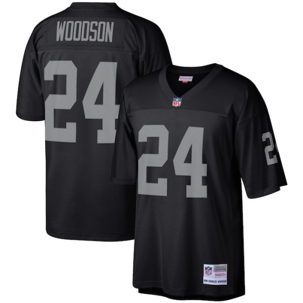 Charles Woodson Las Vegas Raiders Mitchell & Ness Legacy Replica Jersey - Black