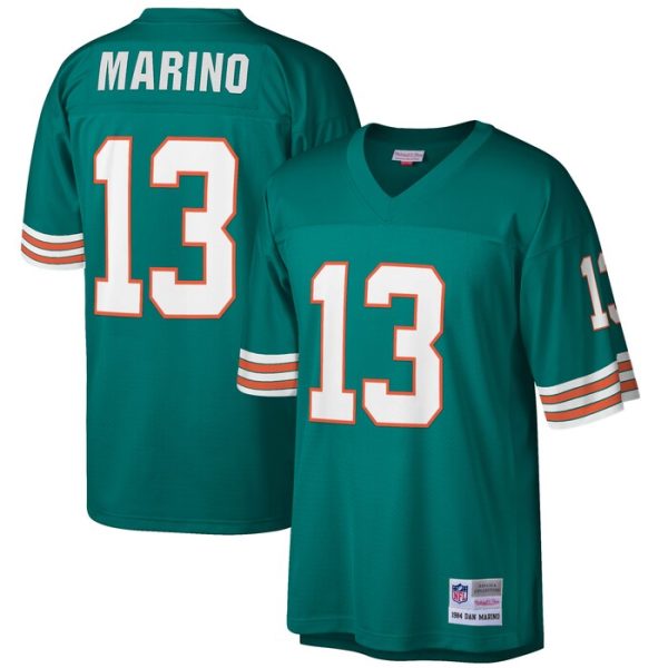 Dan Marino Miami Dolphins Mitchell & Ness 1984 Retired Player Replica Jersey - Aqua