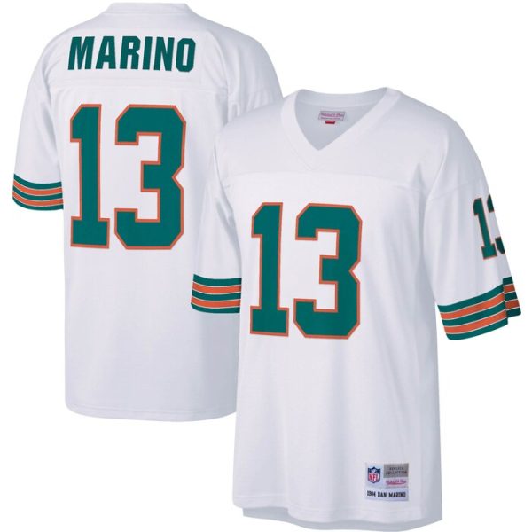 Dan Marino Miami Dolphins Mitchell & Ness 1984 Retired Player Replica Jersey - White