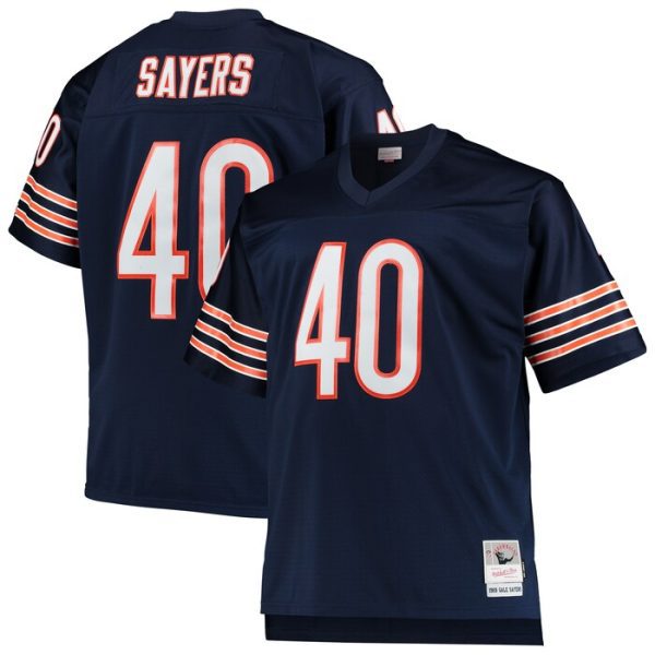 Gale Sayers Chicago Bears Mitchell & Ness 1969 Retired Player Replica Jersey - Navy
