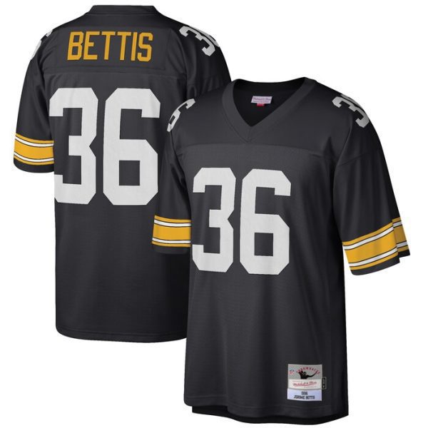 Jerome Bettis Pittsburgh Steelers Mitchell & Ness 1996 Retired Player Replica Jersey - Black
