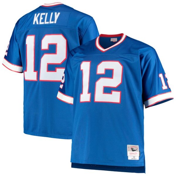 Jim Kelly Buffalo Bills Mitchell & Ness 1990 Retired Player Replica Jersey - Royal
