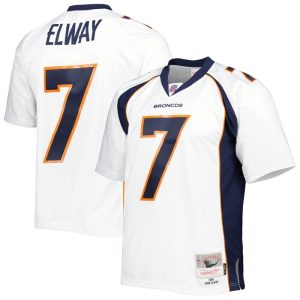 John Elway Denver Broncos Mitchell & Ness 1998 Legacy Replica Jersey - White