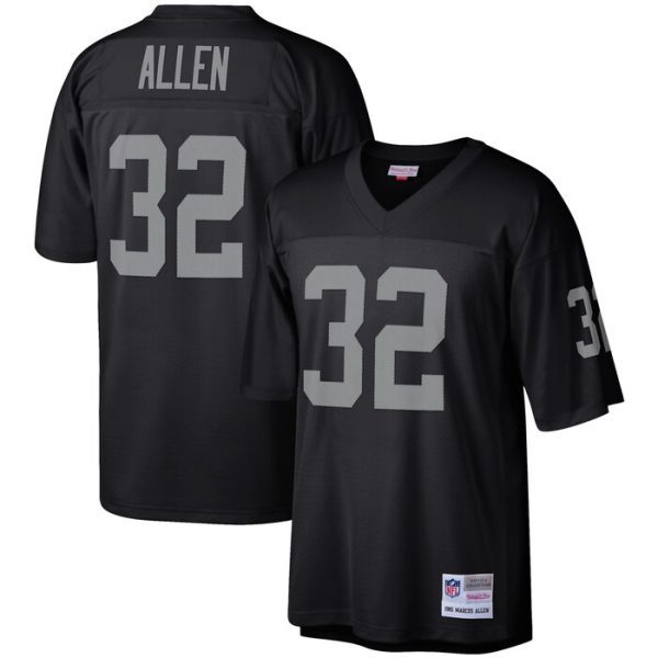 Marcus Allen Las Vegas Raiders Mitchell & Ness Legacy Replica Jersey - Black