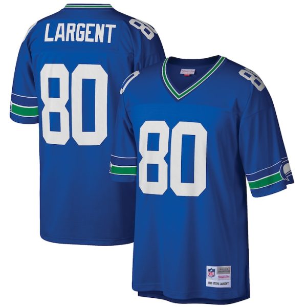 Steve Largent Seattle Seahawks Mitchell & Ness 1985 Retired Player Replica Jersey - Royal