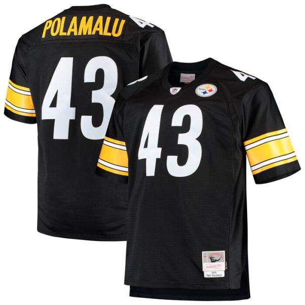 Troy Polamalu Pittsburgh Steelers Mitchell & Ness 2005 Retired Player Replica Jersey - Black