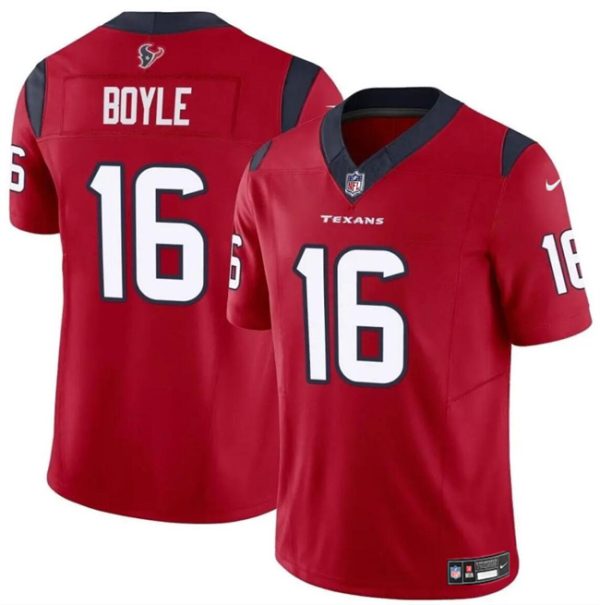 Youth Houston Texans #16 Tim Boyle Red 2024 F.U.S.E Vapor Untouchable Limited Football Stitched Jersey