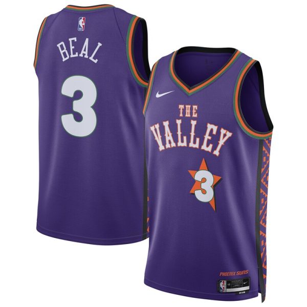 Bradley Beal Phoenix Suns Unisex 2024/25 Swingman Player Jersey - City Edition - Purple