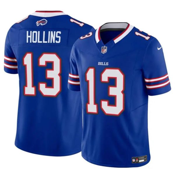 Buffalo Bills #13 Mack Hollins Blue 2024 F.U.S.E. Vapor Untouchable Limited Football Stitched Jersey