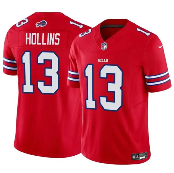 Buffalo Bills #13 Mack Hollins Red 2024 F.U.S.E. Vapor Untouchable Limited Football Stitched Jersey