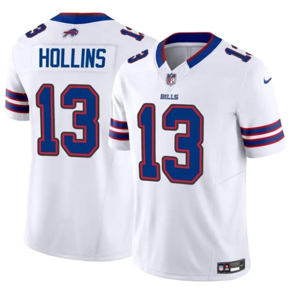 Buffalo Bills #13 Mack Hollins White 2024 F.U.S.E. Vapor Untouchable Limited Football Stitched Jersey