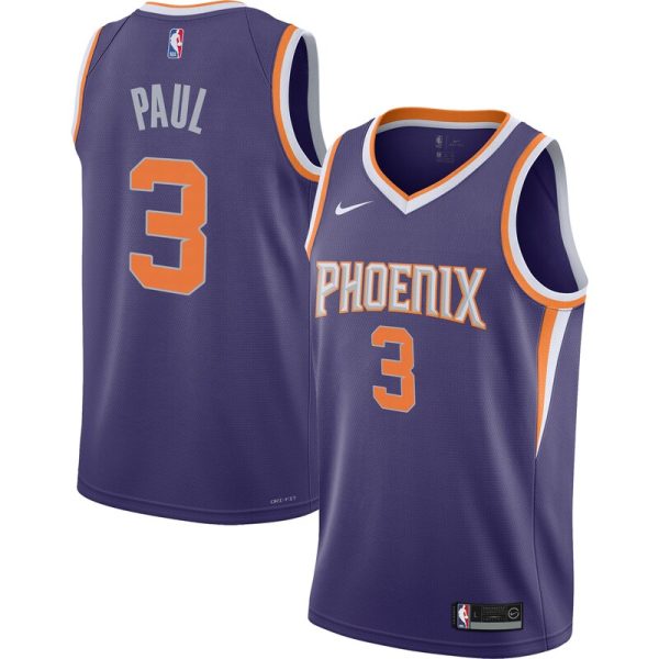 Chris Paul Phoenix Suns Youth Swingman Jersey - Icon Edition - Purple