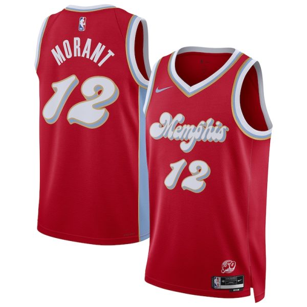 Ja Morant Memphis Grizzlies Unisex 2024/25 Swingman Player Jersey - City Edition - Red