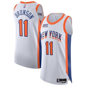 Jalen Brunson New York Knicks 2024/25  Player Jersey - City Edition - White