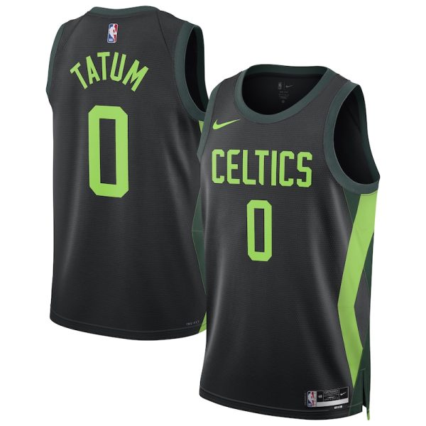 Jayson Tatum Boston Celtics Unisex 2024/25 Swingman Player Jersey - City Edition - Black