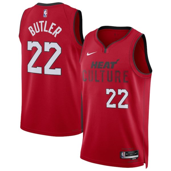 Jimmy Butler Miami Heat Unisex 2024/25 Swingman Player Jersey - City Edition - Red