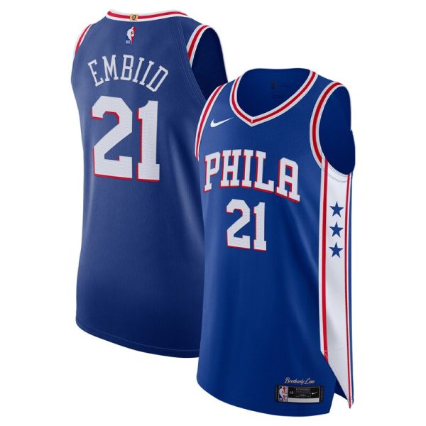 Joel Embiid Philadelphia 76ers  Jersey - Icon Edition - Royal
