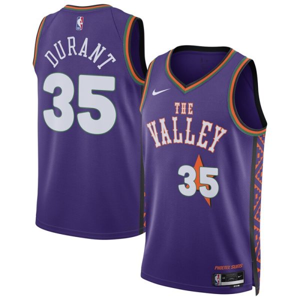Kevin Durant Phoenix Suns Unisex 2024/25 Swingman Player Jersey - City Edition - Purple