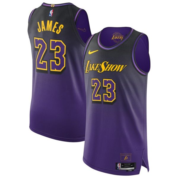 LeBron James Los Angeles Lakers 2024/25  Player Jersey - City Edition - Purple