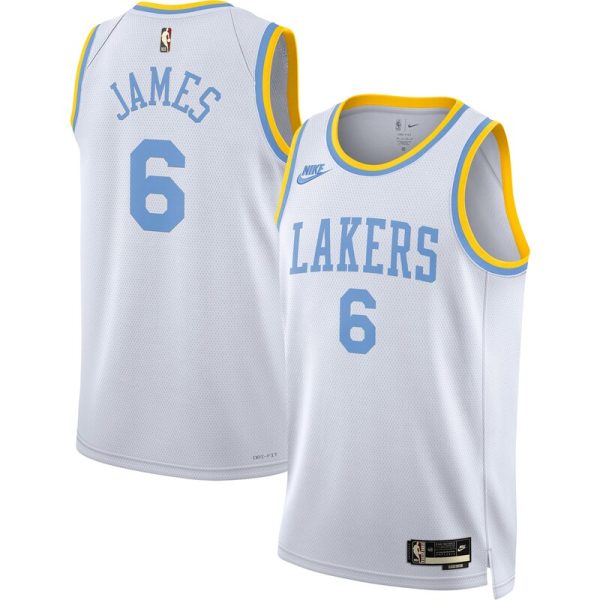 LeBron James Los Angeles Lakers Swingman Jersey - Classic Edition - White