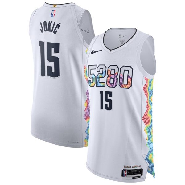 Nikola Jokic Denver Nuggets 2024/25  Player Jersey - City Edition - White