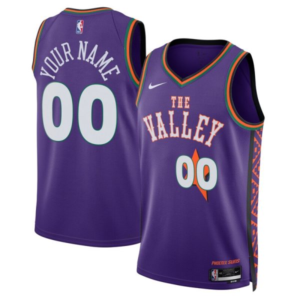 Phoenix Suns Unisex 2024/25 Custom Swingman Jersey - City Edition - Purple