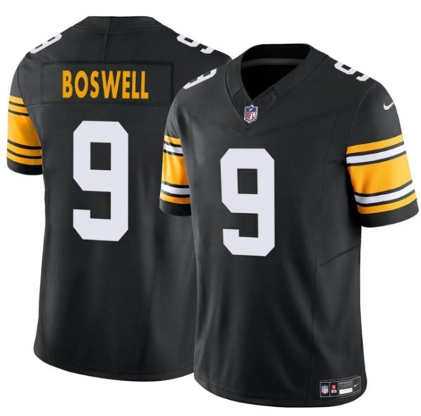 Pittsburgh Steelers #9 Chris Boswell Black 2024 F.U.S.E. Alternate Vapor Untouchable Limited Football Stitched Jersey