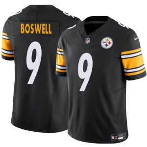 Pittsburgh Steelers #9 Chris Boswell Black 2024 F.U.S.E. Vapor Untouchable Limited Football Stitched Jersey