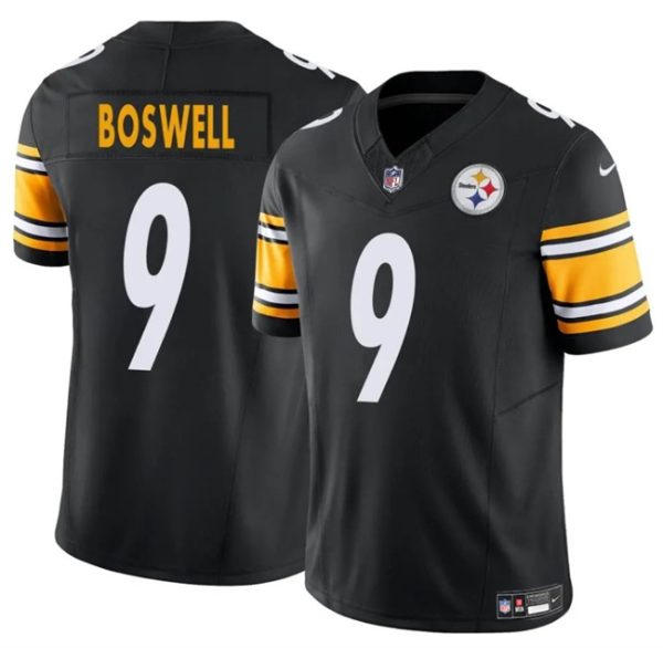 Pittsburgh Steelers #9 Chris Boswell Black 2024 F.U.S.E. Vapor Untouchable Limited Football Stitched Jersey