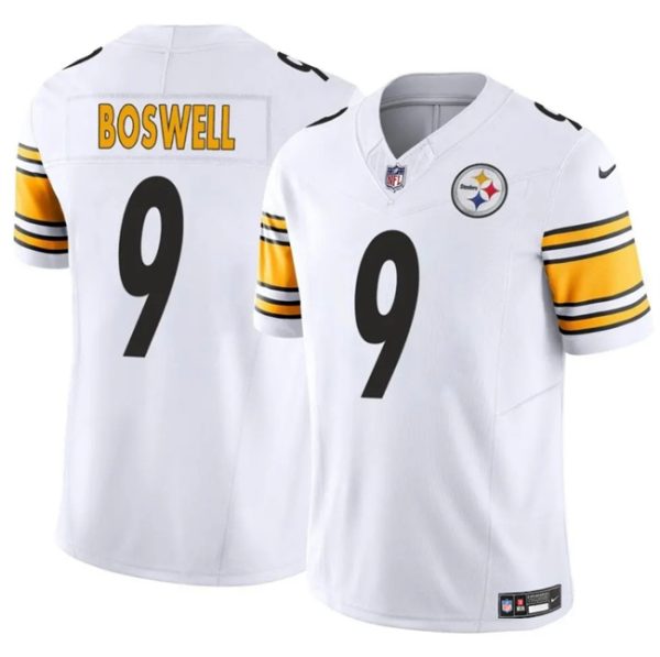 Pittsburgh Steelers #9 Chris Boswell White 2024 F.U.S.E. Vapor Untouchable Limited Football Stitched Jersey