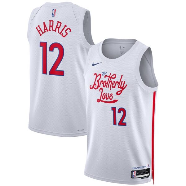 Tobias Harris Philadelphia 76ers Unisex 2022/23 Swingman Jersey - City Edition - White